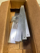 DuraVent 46DVA-VSKS 4" x 6-5/8" Inner Diameter - DirectVent Pro Direct Vent Pipe - Double Wall - Vinyl Siding Standoff Kit - Galvanized