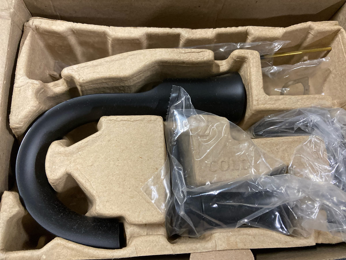 Moen TVS6925BL Doux 1.2 GPM Widespread Bathroom Faucet with Pop-Up Drain Assembly - Matte Black