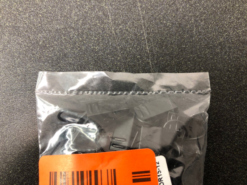 Rod desyne 15-12 Clips with Hooks in Black (Set of 24)