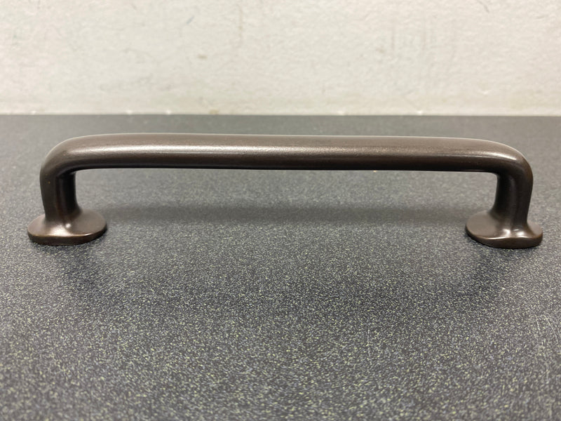 Top Knobs M1392 Rounded 6 Inch Center to Center Handle Cabinet Pull from the Aspen Collection - Medium Bronze