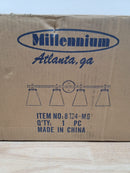 Millennium Lighting 8124-MG Aliza 4 Light 35" Wide Vanity Light - Modern Gold