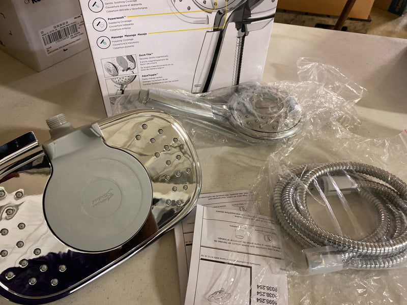 American Standard 9038254.002 Spectra 1.8 GPM Multi Function 2-in-1 Shower Head - Chrome