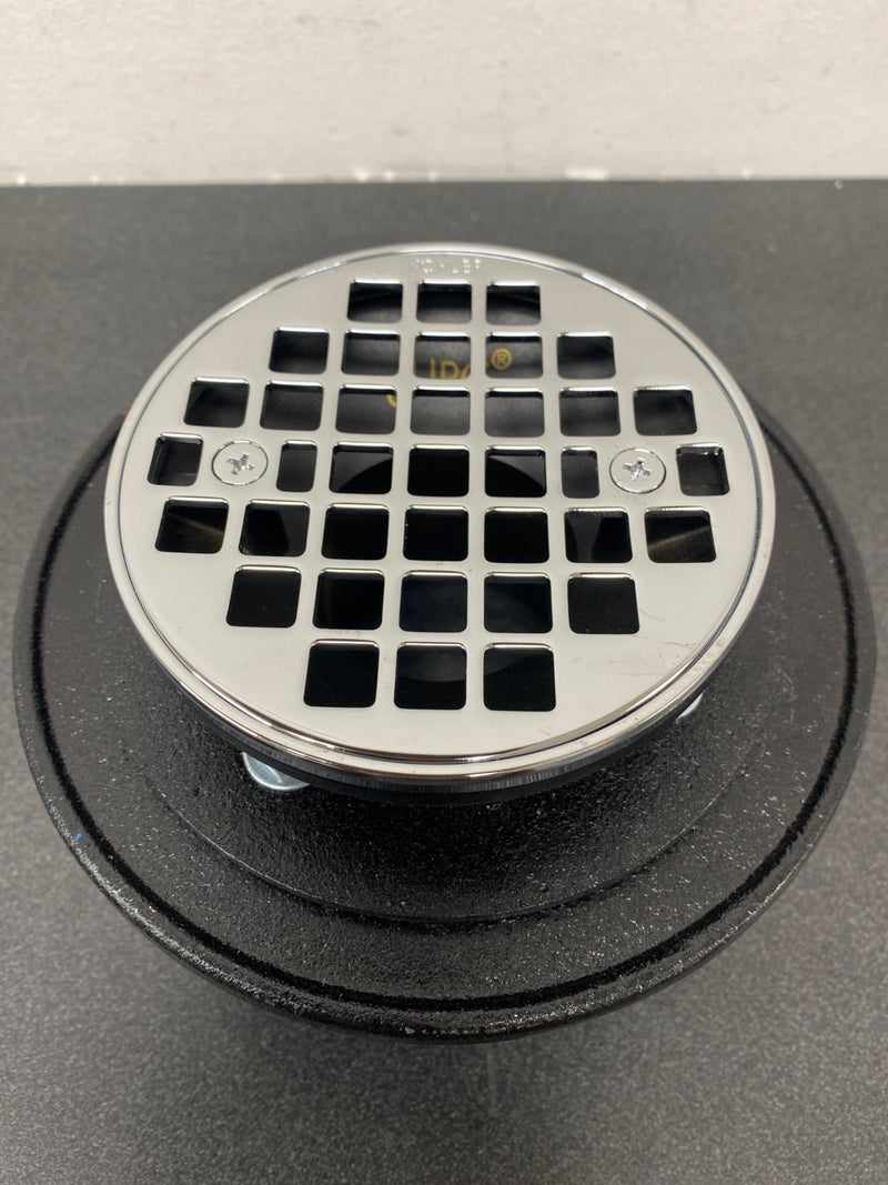 Kohler K-22671-CP Clearflo Round Brass Tile-in Shower Drain - Polished Chrome