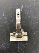 Blum 79B9698 CLIP Top 45-Degree I Positive Angle INSERTA Cabinet Door Hinge with 95-Degree Opening Angle, Self Close and BLUMOTION Soft Close Function - Nickel