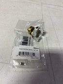 Emtek 86569US15 Grayson 1-1/4 Inch Mushroom Cabinet Knob from the Glass Collection - Satin Nickel