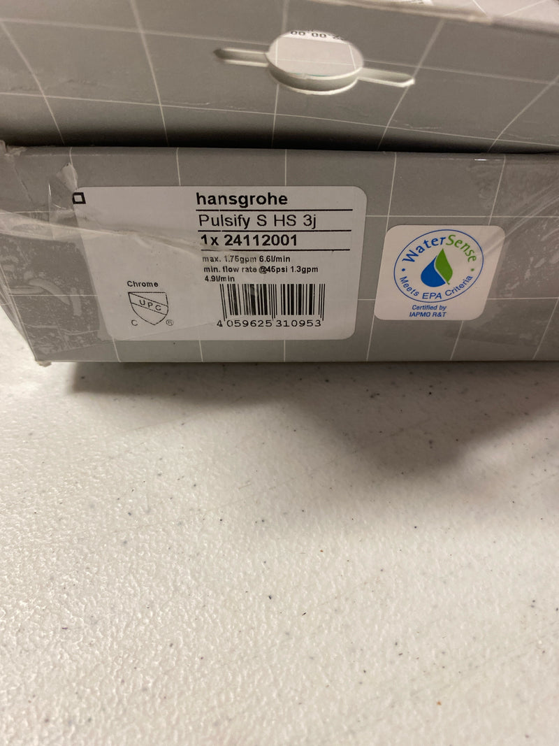 Hansgrohe 24112001 Pulsify S 1.75 GPM Multi Function Hand Shower - Chrome