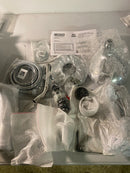 Delta T17489-PR Tetra Monitor 17 Series Tub and Shower Trim Package with Integrated Volume Control - Less Rough In - Lumicoat Chrome