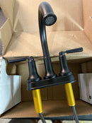 Delta 2535-Mpu-Dst Saylor 1.2 GPM Centerset Bathroom Faucet - Black