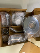 Pfister LG89-8CBC Avalon Tub and Shower Trim Package with Multi Function Shower Head, SecurePfit, and EZ Clean - Polished Chrome