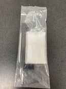 Amerock BP36570FB Monument 3-3/4 in (96 mm) Matte Black Drawer Pull