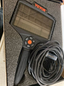 Vevor QXNKT35055000ENIOV0 Triple Lens Endoscope Inspection Camera 5 in. Screen Drain Snake Camera Borescope with 16.5 ft. Cable for Auto Plumbing