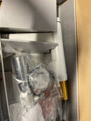 hansgrohe Finoris Modern 1-Handle 1-Hole 0-inch Tall Bathroom Sink Faucet in Matte White, 76020701