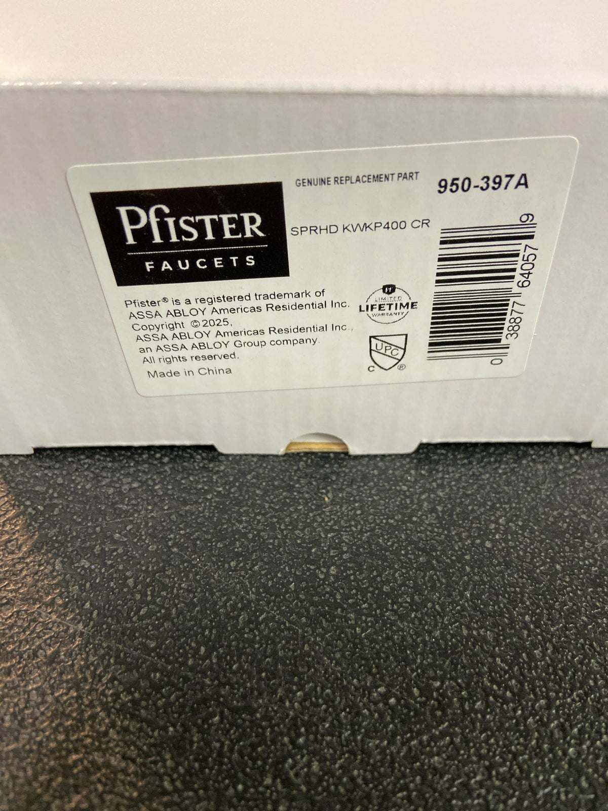 Pfister 950-397A Replacement Spray Head for Pfister Faucet - Chrome