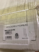 Modern Forms Chill LED Wall Sconce 3000K in Polished Nickel