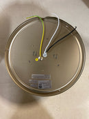 Miseno ML14291-BN 12" Wide LED Flush Mount Drum Ceiling Fixture - Brushed Nickel
