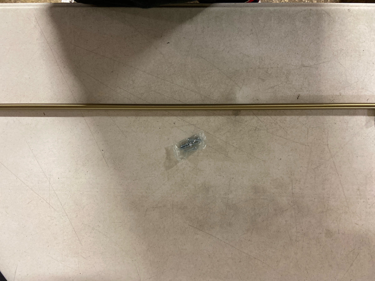 Amerock BP19019BBZ Bar Pulls 30-1/4 Inch Center to Center Bar Cabinet Pull - Golden Champagne