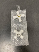 Kingston Brass KSH1162PXC Cold Porcelain Cross Handle, 3/8" X 16PT - Polished Brass