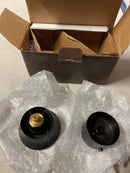 Signature Hardware 498635 Knob Handle for Lentz Thermostatic Shower Valve Trim - Matte Black