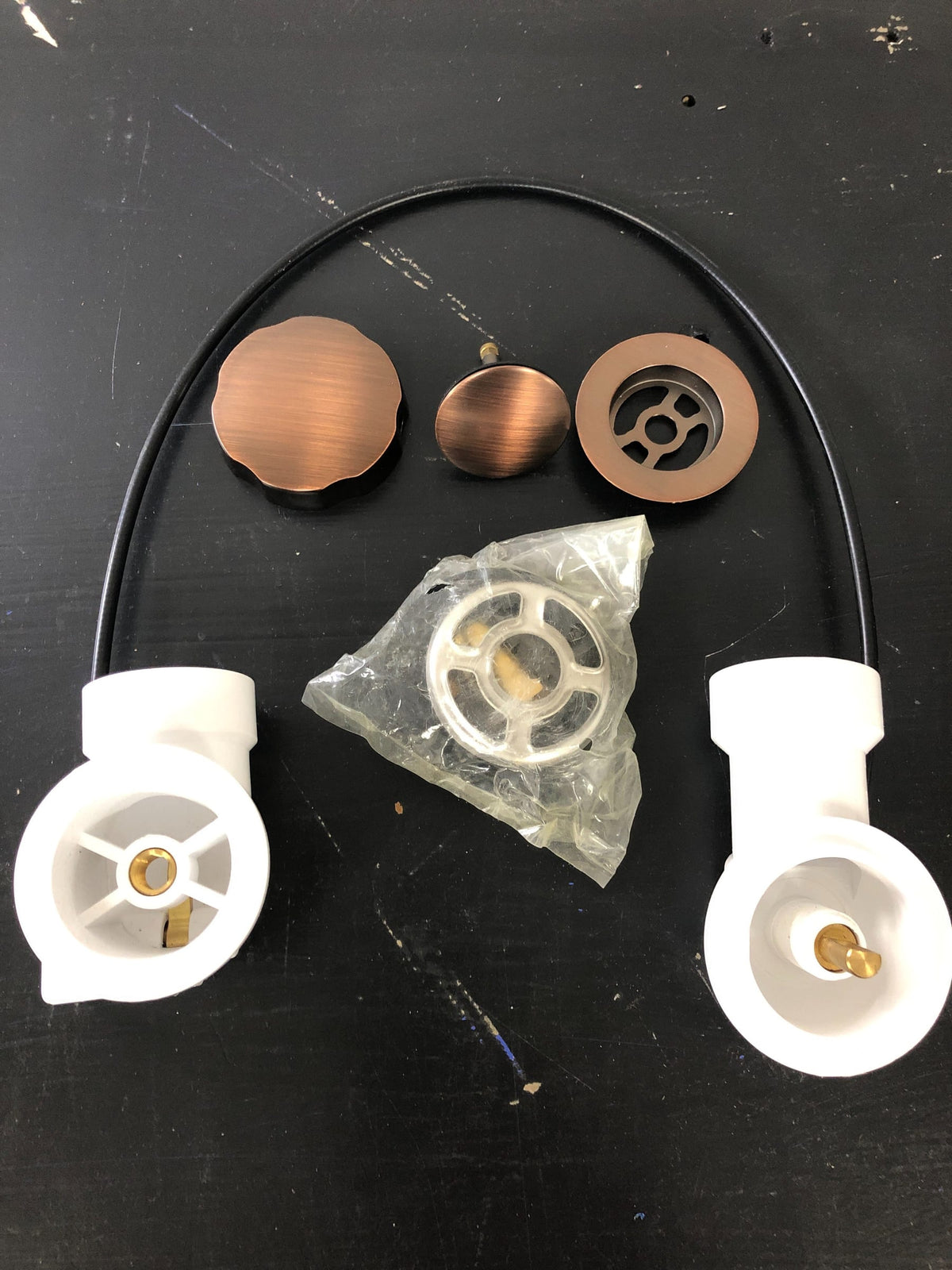 Monogram brass mb644 decorative tub / shower drain assembly