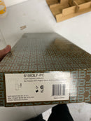 Brizo 61063LF-PC Litze Single Handle Angled Spout Bar Faucet with Knurled Handle - Chrome