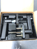 Kwikset 300CSLSQT-514 Casey Privacy Door Lever Set with Square Rose - Matte Black