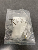 Top Knobs M549 Rocks 7/8 Inch Conical Cabinet Knob from the Nouveau II Collection - Brushed Satin Nickel