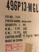 Z-Lite 496P13-MGLD Bon Air 13" Wide Pendant - Modern Gold
