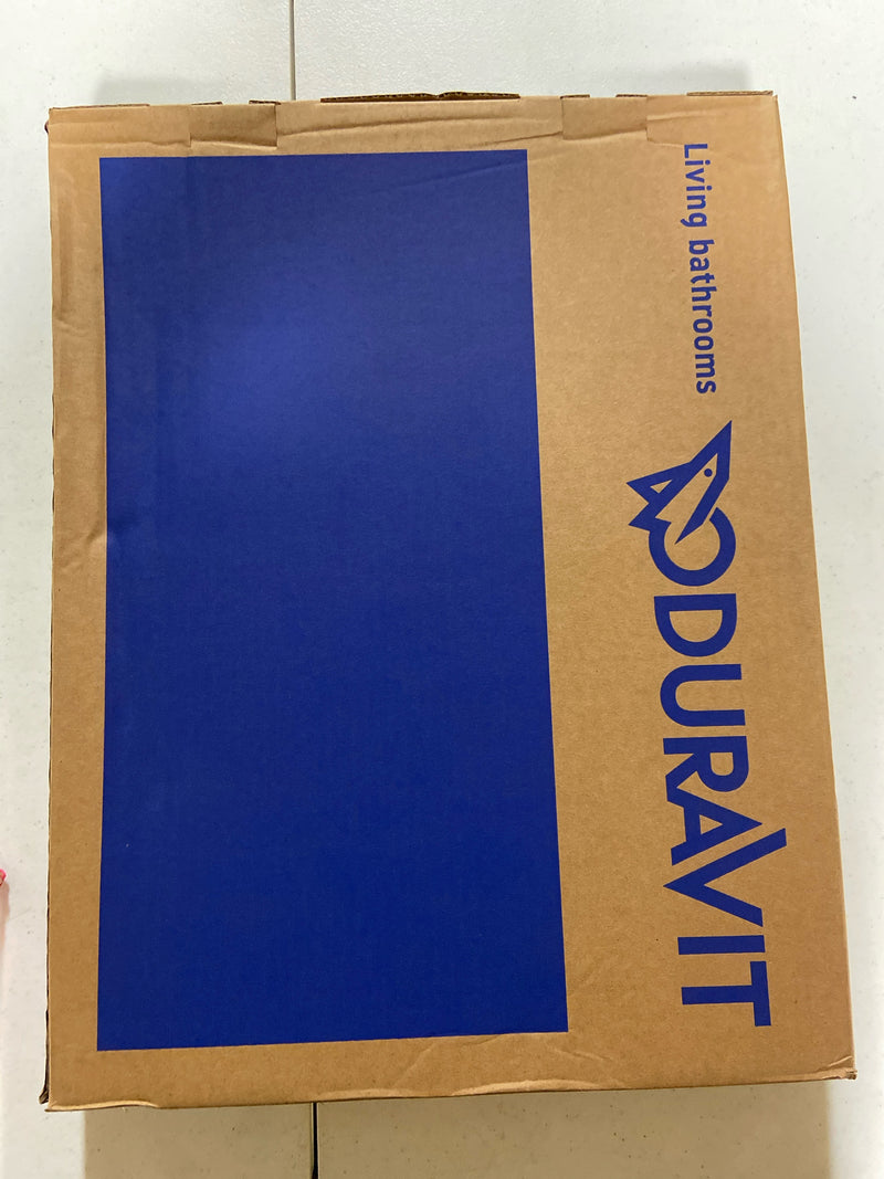 Duravit 0063390000 Starck 3 Elongated Closed-Front Toilet Seat with Soft Close - White