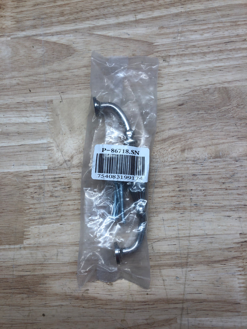 Jamison Collection J468-SN 5-1/16 Inch Center to Center Handle Cabinet Pull - Satin Nickel