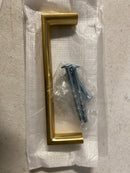 Elements 727-96BG Walker 2 - 3-3/4" Center to Center Slim Cabinet Handle Pulls - Brushed Gold