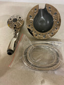 Brizo 86220-PN Hydrati 2-in-1 1.75 GPM Multi Function Shower Head and Hand Shower Package with Integrated diverter and Shower Hose - Brilliance Polished Nickel