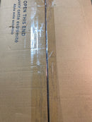 Generation lighting 4441503-112 Mitte 24 in. 3-Light Matte Black Industrial Transitional Bathroom Vanity Light with Clear Glass Shade Panels