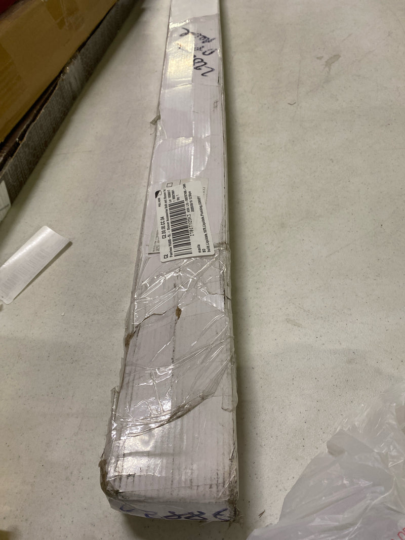 Peeless Adjustable Shower Curtain Rod, 42-72 inch Straight Shower Rod, Chrome Shower Curtain Rod, Rust Resistant Shower Rod, Matte Black PA905-BL