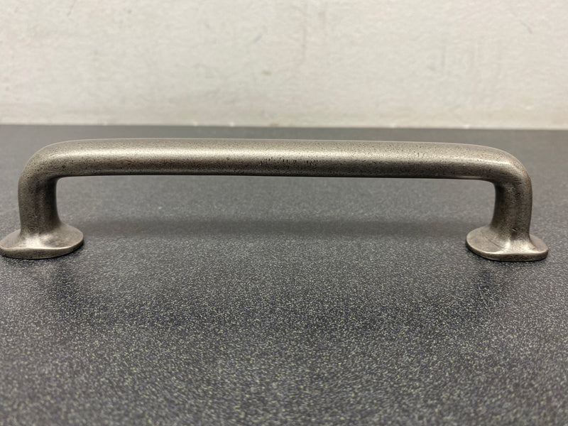 Top Knobs M1390 Rounded 6 Inch Center to Center Handle Cabinet Pull from the Aspen Collection - Silicon Bronze Light