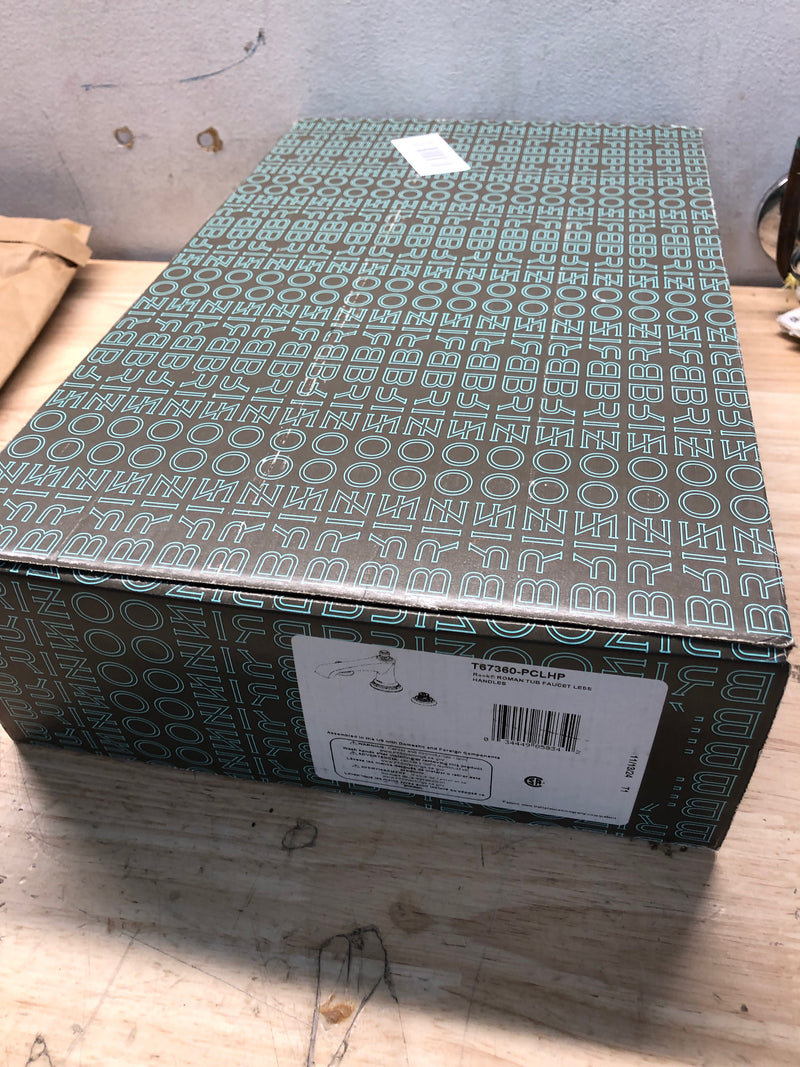 Brizo T67360-PCLHP - Brizo Rook: Roman Tub Faucet - Less Handles Chrome T67360-PCLHP.