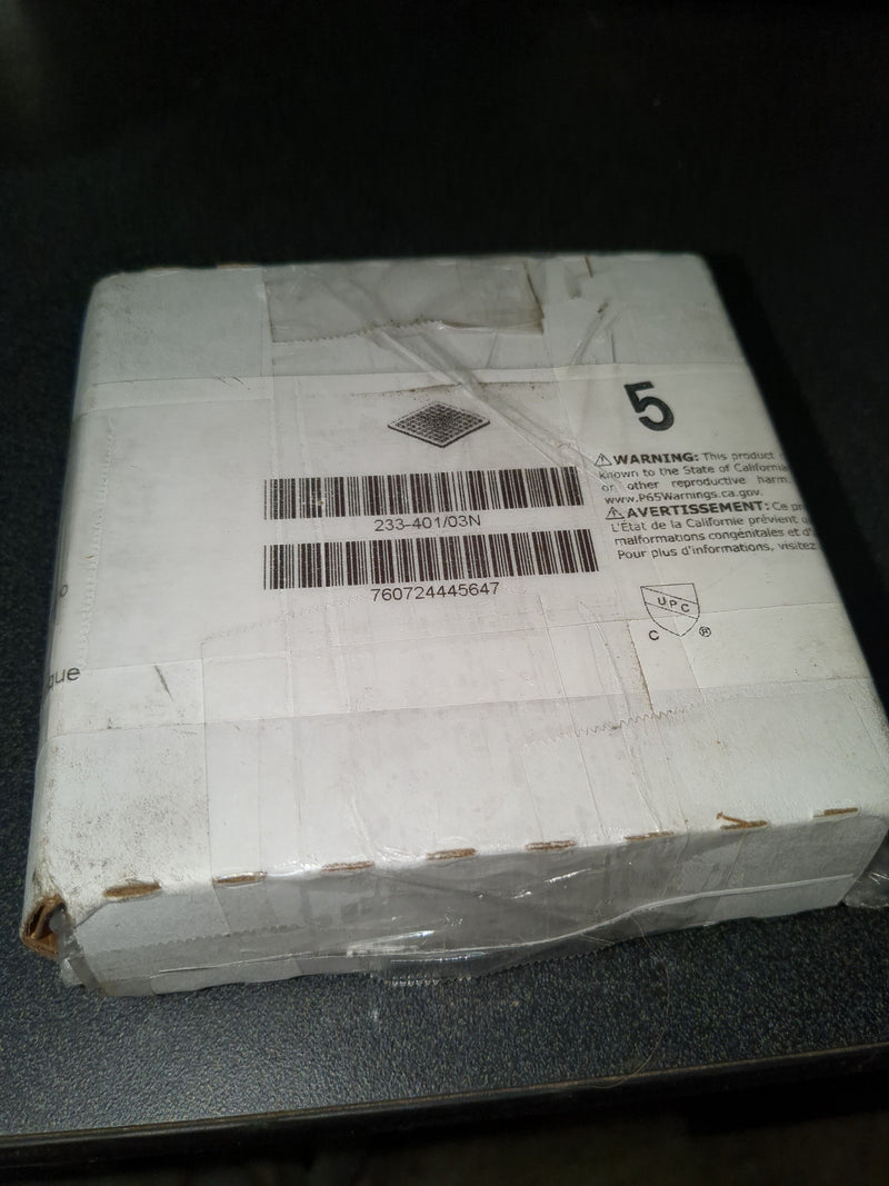 Newport Brass 233-401/03N Decorative Drains 4" Square Shower Drain Grid - Polished Brass Uncoated (Living)