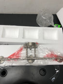 Bellevue GBF13025BN Lydia 3 Light 23" Wide Bathroom Vanity Light with Seeded Glass Shades - Brushed Nickel