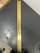 Kohler K-80647-2MB 2-1/2" x 36" Linear Drain Grate With Tile-in Panel - Vibrant Brushed Moderne Brass