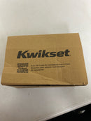 Kwikset 788HFLRCT-514 Halifax Non-Turning One-Sided Dummy Door Lever with Rectangle Rose - Matte Black