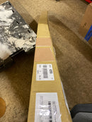 Signature Hardware 466740 60" Straight Brass Shower Rod - Chrome