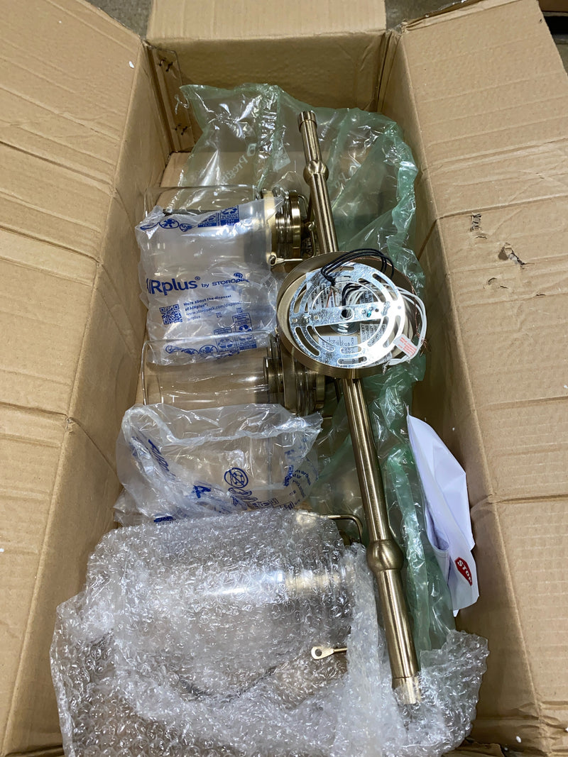 Kichler 45689CPZ Brinley 3 Light 24" Wide Bathroom Vanity Light - Champagne Bronze