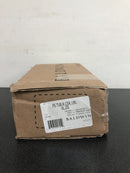 Baldwin PSTUBCSR190 Tube Passage Leverset with Contemporary Square Rose - Satin Black