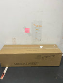 Minka Lavery 2304-84 Poleis 4 Light 32" Wide Vanity Light with Clear Glass - Brushed Nickel