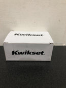 Kwikset 334SQT-514 Square Passage Hall/Closet Pocket Door Lock - Iron Black