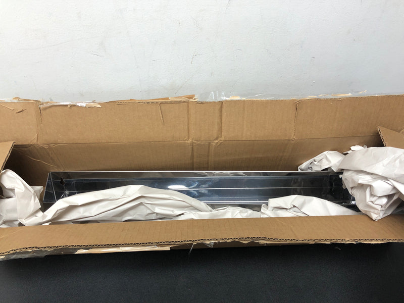 Rev-A-Shelf 6591-25-6 Sink Classics 25" Stainless Steel Tip-Out Tray with Stop - Hinges Sold Separately - Stainless Steel