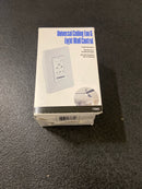 Westinghouse 7788500 Four Speed Ceiling Fan and LED Light Wall Control White
