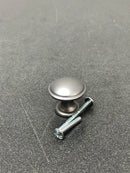 Top Knobs M2170 Dakota 1-1/4 Inch Mushroom Cabinet Knob - Ash Gray