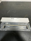 Omnia 9029/203.26 Ultima III 8" Center to Center Solid Brass Modern Square Cabinet Handle / Drawer Pull - Chrome