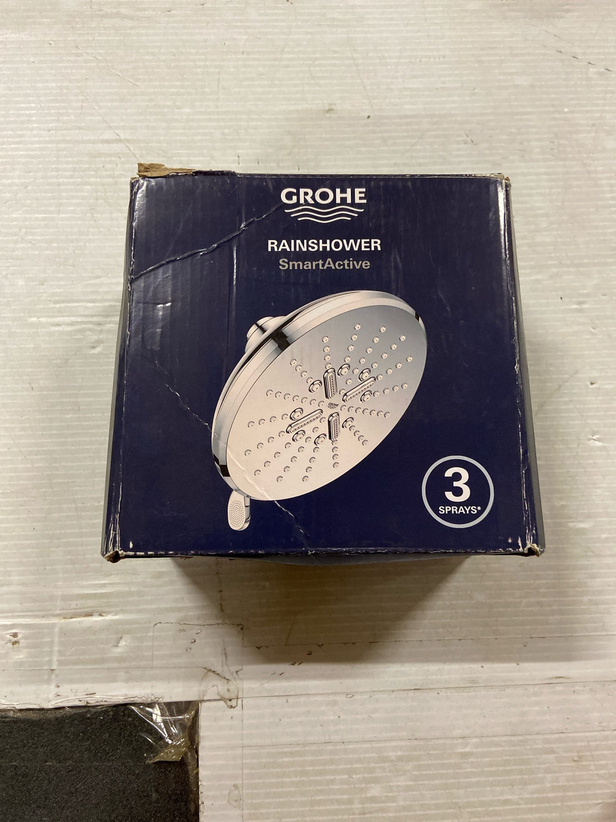 Grohe 26789EN0 Rainshower SmartActive 1.75 GPM Multi Function Shower Head with DreamSpray and EcoJoy Technology - Brushed Nickel