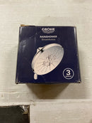 Grohe 26789EN0 Rainshower SmartActive 1.75 GPM Multi Function Shower Head with DreamSpray and EcoJoy Technology - Brushed Nickel